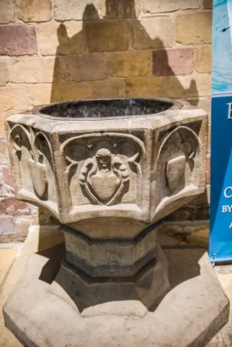 The late-medieval font