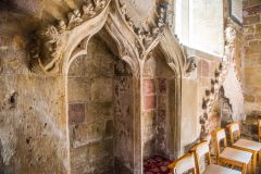 14th-century tomb niches