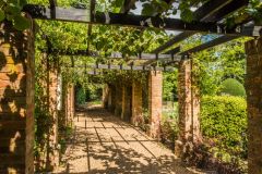 Knebworth House, The pergola