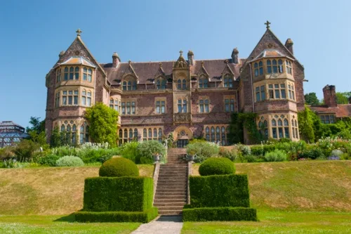 The house from the formal gardens