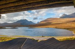 Looking out of the Rock Room visitor centre