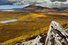 Looking north over Assynt