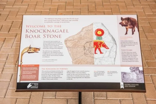 The Historic Environment Scotland information panel