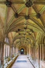 The medieval cloisters