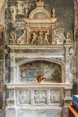 Another view of Sir William Sharington's memorial