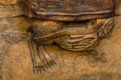Misericord of a winged beast