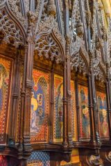Another look at the beautiful medieval choir stalls