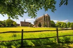 The Chapel from the College drive