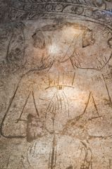 Incised marble slab to John Clarke (d. 1532)