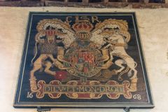 1668 Charles II coat of arms