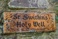 The holy well sign