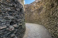 Inside the shell wall