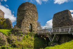 The ruined gateway and bridge