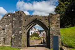 North gate to the castle precinct