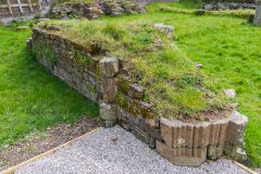 The north chancel aisle foundations