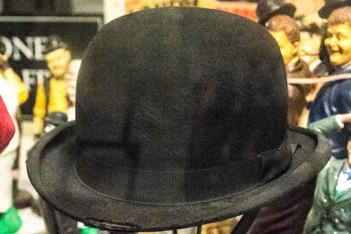 Stan Laurel's bowler hat, 1947