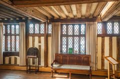 The first floor hall