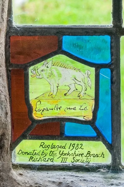 Richard III Society stained glass window