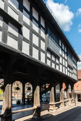 The east face of the Market House