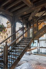 The Victorian staircase