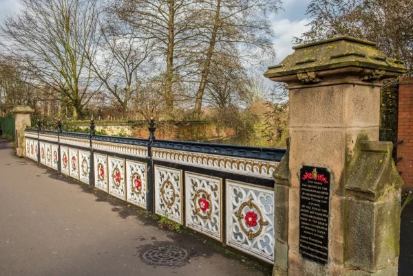 Bow Bridge from the east bank