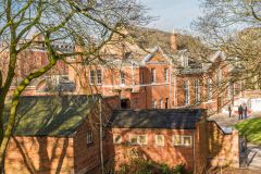 The Great Hall from the castle mound