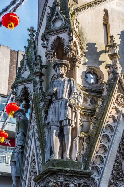 Thomas White statue on the tower