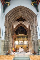The nave crossing arch