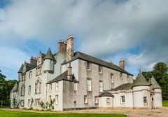 Leith Hall, A view from the side