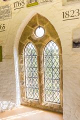 A Gothic window inside the Tower