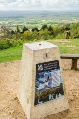 The Ordnance survey trig point
