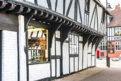 Timber-framed buldings on School Lane