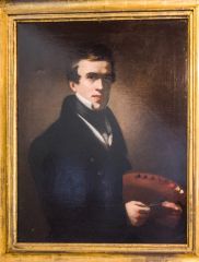 John Scarlett Davis self-portrait
