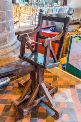 The ducking stool chair