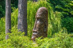 Sculpture abounds at Leonardslee