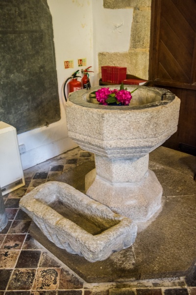 The late medieval font