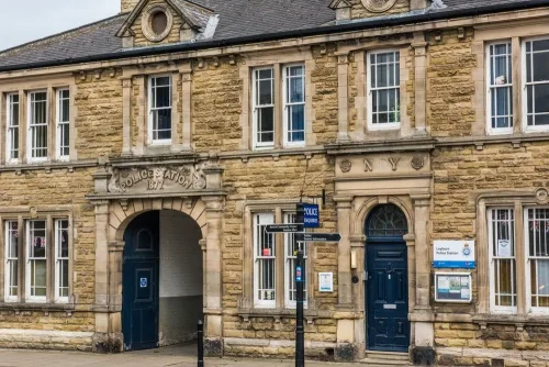 Leyburn police station, 1877