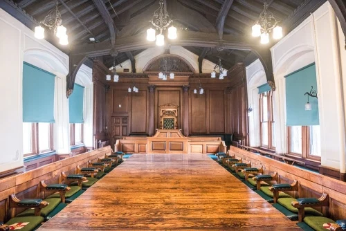 The council chamber