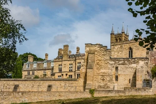 The Bishop's Palace from Temple Gardens