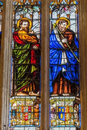 A Van Linge 17th-century window