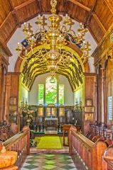 Looking down the nave