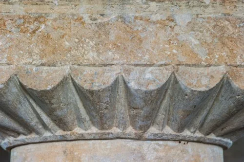 12th-century column capital
