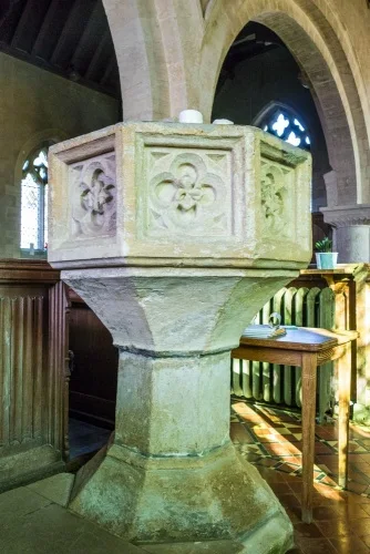 The 15th-century font