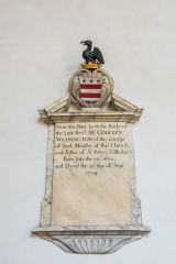 Rev Godfrey Washington memorial, 1729