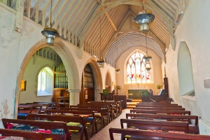 The church nave