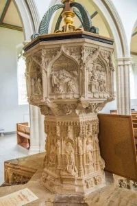 Seven Sacrament font