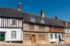 Historic buildings opposite the Shirehall