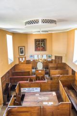 The Georgian courtroom in Shirehall