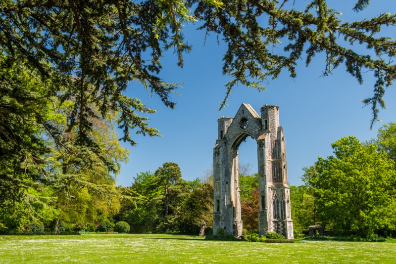 Walsingham Abbey ruins