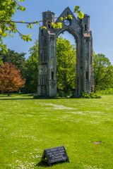 Walsingham Abbey, Site of the Saxon chapel